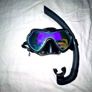 Oceanways | snorkel and mask | yellow reflect